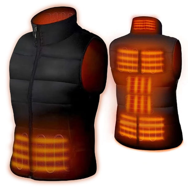 Chaleco Chaleco calefactable Chaleco calefactable eléctrico Chaleco calefactable de invierno Chaleco calefactable ligero para hombres y mujeres