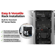 240v PDU وحدة التوزيع الأساسية ( قابل للتثبيت على الرف ) الإدخال: Nema L6-30 موصلات الإخراج: 6 C13