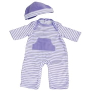 JC Toys Outfits with Matching Hat for Dolls 14-16 - Set of 4