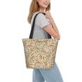 thumbnail image 6 of KLL Tote Bag for Women Paisley Floral 1 Print Shopping Grocery Reusable Bags for Office School Shopping Travel, 6 of 6