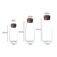 thumbnail image 2 of WHAMVOX  Snacks Sugar Holder Canister Glass Storage Jar Transparent Container, 2 of 8