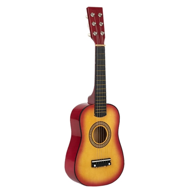 Guitarra infantil Premium Compacta con Sonido Claro Profesional para Niños y Niñas Principiantes Color del sol