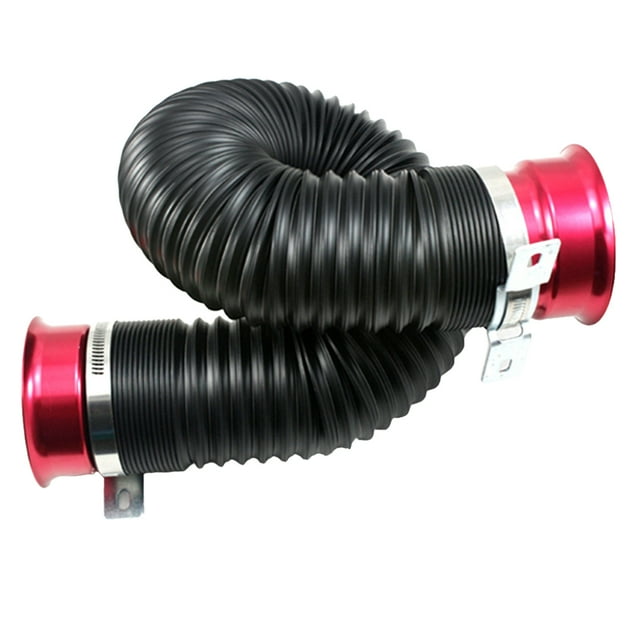 Kenally Manguera de entrada de aire frío para coche, componente de tubo automático, conducto de entrada, accesorios de alimentación de conductos, Artesanía Rojo Kenally TO008990-06