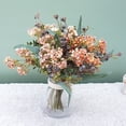 thumbnail image 3 of Gwong Decoración hogareña 1 Ramo Fácil de mantener Floy Flower Ramo Desaeligable Plástico Eterno Flor Artificial Ramo Decoración para el hogar Gwong 21077783, 3 of 6