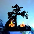 thumbnail image 4 of Clearance! Halloween Decorations! Witch Lamp Candlestick, Interesting Candlestick Ornaments, Horror Halloween Home Iron Candlestick Desktop Decoration Buy 2 Get 3, 4 of 4
