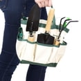 thumbnail image 4 of Pure Garden 8-Piece Gardening Hand Tool Set with Canvas Tote (Beige), 4 of 4
