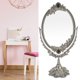 thumbnail image 5 of Espejo de maquillaje espejo cosmético retro eurogeo soporte regalo doble Cara metal Doble Cara Estilo Europe Espejo de Belleza Antiguo Pinta Facial, 5 of 7