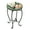 Green, variant on Qiushi Mosaic Round End Table, Green (1 Piece)