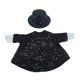 thumbnail image 2 of Ropa para ganso de porche, accesorios decorativos para jardín, disfraz para ganso de césped de 23 pulgadas. Negro, 2 of 8