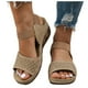 thumbnail image 2 of MKLEKYY Sandalias deportivas para Mujer Con Punta de Pez Tallada y Banda Elástica para Ocio, Talla Grande, Con Borde Europeo y Estadounidense, 2 of 4