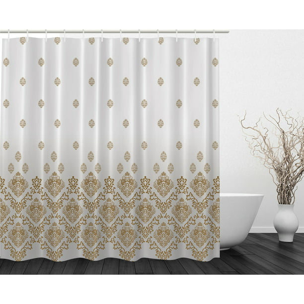 Fl Art Print Fabric Shower Curtain, Victoria Bathroom Shower Curtain
