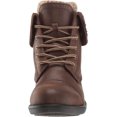 thumbnail image 2 of Cliffs by White Mountain Womens Duena Knit Faux Leather Casual Boots, 2 of 7