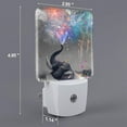 thumbnail image 2 of Pofeuu Elephant Fireworks Celebration Print Night Lights Plug into Wall with Dusk-to-Dawn Light Sensor, LED Nightlight for Bathroom, Adult, Hallway-US, 2 of 7