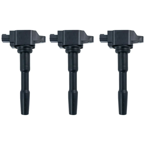 TRQ 3 Piece Engine Spark Ignition Coil Kit Direct Fit for Smart Fortwo ICA64280