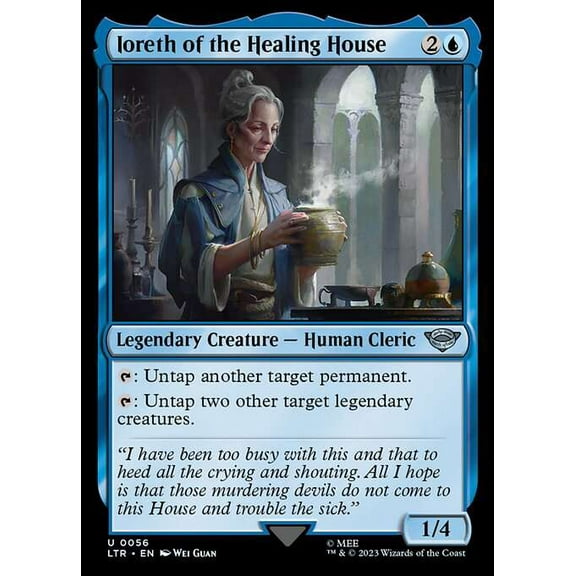 MtG Tales of Middle-Earth Uncommon Ioreth of the Healing House #56