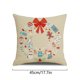 thumbnail image 3 of Inteprter Funda de almohada navideña con estampado de Navidad, funda de cojín para sofá, funda de almohada decorativa para el hogar, sofá, Navidad, Kits de decoración para fiestas No.05 Inteprter HA007803-05, 3 of 6