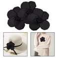 thumbnail image 4 of Abbracc 3 Pieces Flower Beaded Patches Applique Embroidery Patch DIY Sewing Tool Sew On Black, 4 of 9
