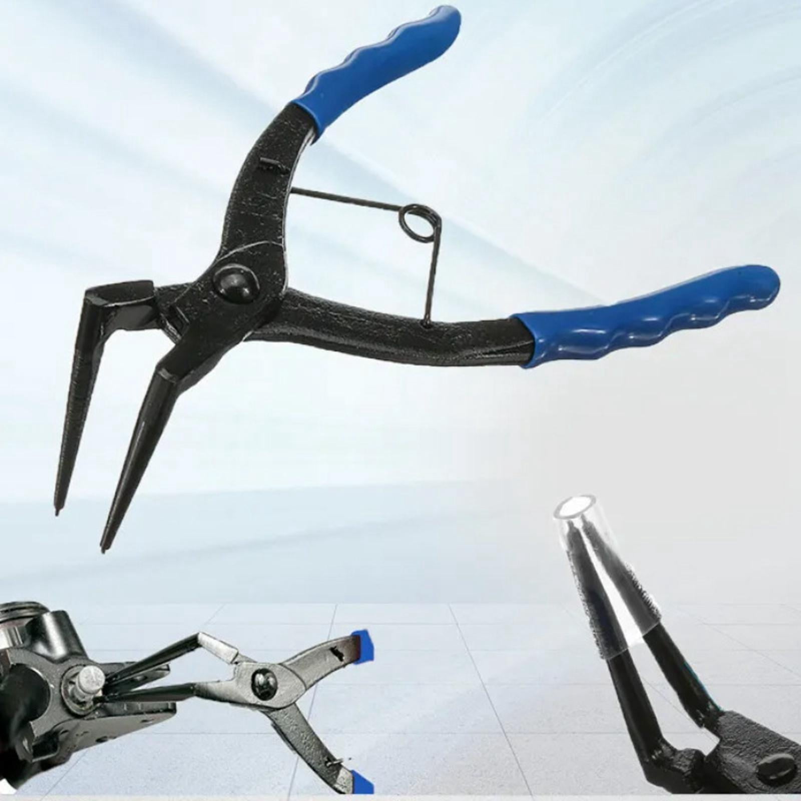 Nishiyuenyi Snap Ring Pliers Retaining Circlip Pliers Blue 90 Degrees Non Slip Precision for