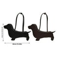 thumbnail image 6 of ZYHARUKO Unique Dachshund Designs Shoulder Bag PU Leather Handbag Underarm Purse for Dog Lover And, 6 of 8