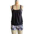 thumbnail image 4 of Vintage Print Tankini Women 2 Pieces Swimsuits with Shorts Flowy Bathing Suits, 4 of 8
