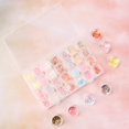 thumbnail image 2 of Segbeauty 28 Grids Gem Organizer, Clear Bead Container Compartments with Secure Lids, Removable Tiny Jewelry Storage Box, Transparent Jewelry Organizer for Seeds Craft Making Accessories, 2 of 8