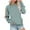 Dark Gray, variant on ATOYSOY Women's Crew Neck Sweatshirts Loose Tops Long Sleeve Tees Fall Winter Casual Shirts Pockets Fashion Color Block Pullover with Pockets Outwear Brown L