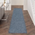thumbnail image 4 of Nourison Positano POS01 Indoor/outdoor Area Rug - Navy Blue 2'2" x 12', 4 of 11