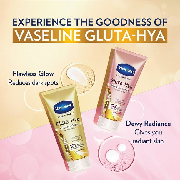 Vaseline Gluta Hya Serum-in-Lotion - Dewy Radiance & Flawless Glow