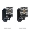 thumbnail image 2 of Doraimi 1 Light Wall Sconce Modern Black Finish Polyhedral Opal Crystal Shade, 2 of 4