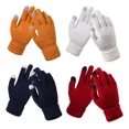 thumbnail image 1 of 4 Guantes De Invierno De Lana Tejido Touch Tablet Celular, 1 of 8