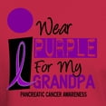 thumbnail image 3 of CafePress - I Wear Purple For My Grandpa 9 PC Dark T Shirt - Men's Classic Graphic Cotton T-Shirt, 3 of 4