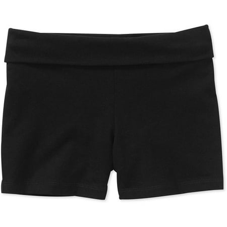 Danskin Now Girls Foldover Yoga Shorts - Walmart.com