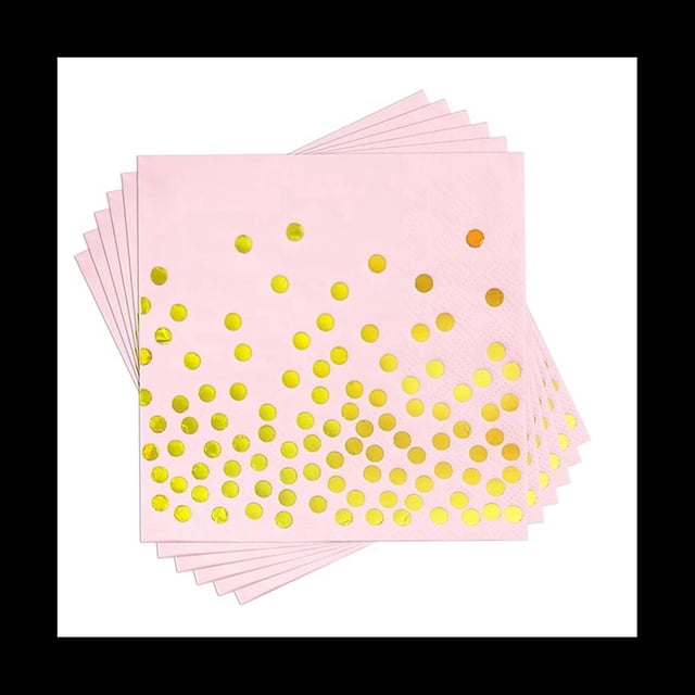 400 Servilletas Desechables para DecoracióN de Fiestas TemáTicas de CumpleañOs, Servilletas para Cenas de CumpleañOs, Suministros Conmemorativos para Fiestas de Bodas