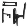 thumbnail image 4 of QUMIIRITY 1Set Rectangular Door Latch Locks for Bathrooms Bedrooms and Bars Simple Design 3.7X1.6X1.0In, 4 of 7