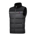 thumbnail image 1 of Chaleco calefactable de invierno para hombre, poliéster negro, suave, alimentado por Usb, creativo, lavable, 2 velocidades, Control de temperatura, ropa calentada por Usb para exteriores Kuyhfg Bienvenido a Kuyhfg, 1 of 4