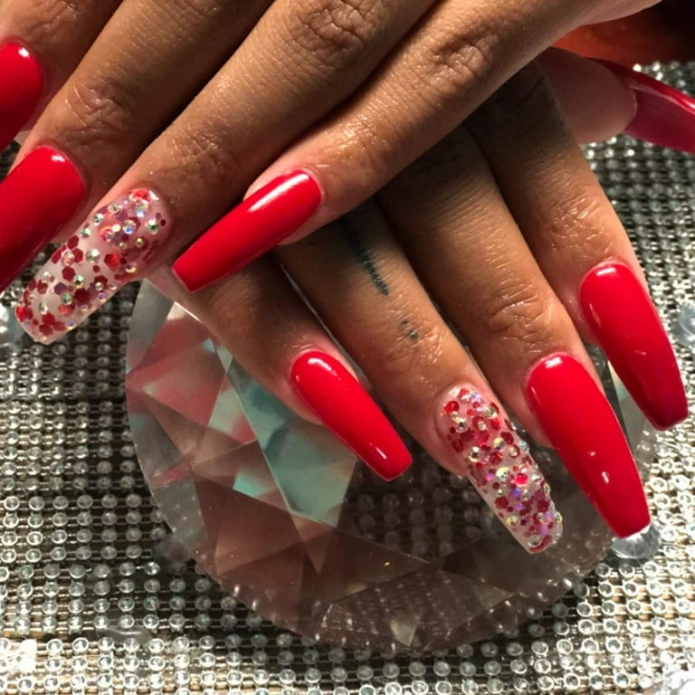 Natural Acrylic Nail Tips French Nail Tip Btartbox 500pcs Fake Nails Half Cover False Nail With Case For Nail Salons And Diy Nail Art 10 Sizes A Natural Nail Tips 500pcs With