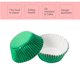thumbnail image 5 of Moyic 100 piezas de papel de aluminio dorado / plateado / rojo / verde / azul para hornear muffin cup cake wrappers case Herramientas y accesorios para hornear verde Moyic HA0096-03B, 5 of 6