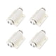 thumbnail image 1 of 4pcs Toque Captura Magnética Prensa Latch for cajones de armario de puerta de gabinete Blanco, 1 of 5