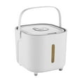 thumbnail image 2 of Household Portable Rice Bucket, Sealed Rice Container, Flour Storage Container, Cereal Dispenser, Household Rice Storage Container, Pet Food Storage Container Holiday Saving Gifts, 2 of 7
