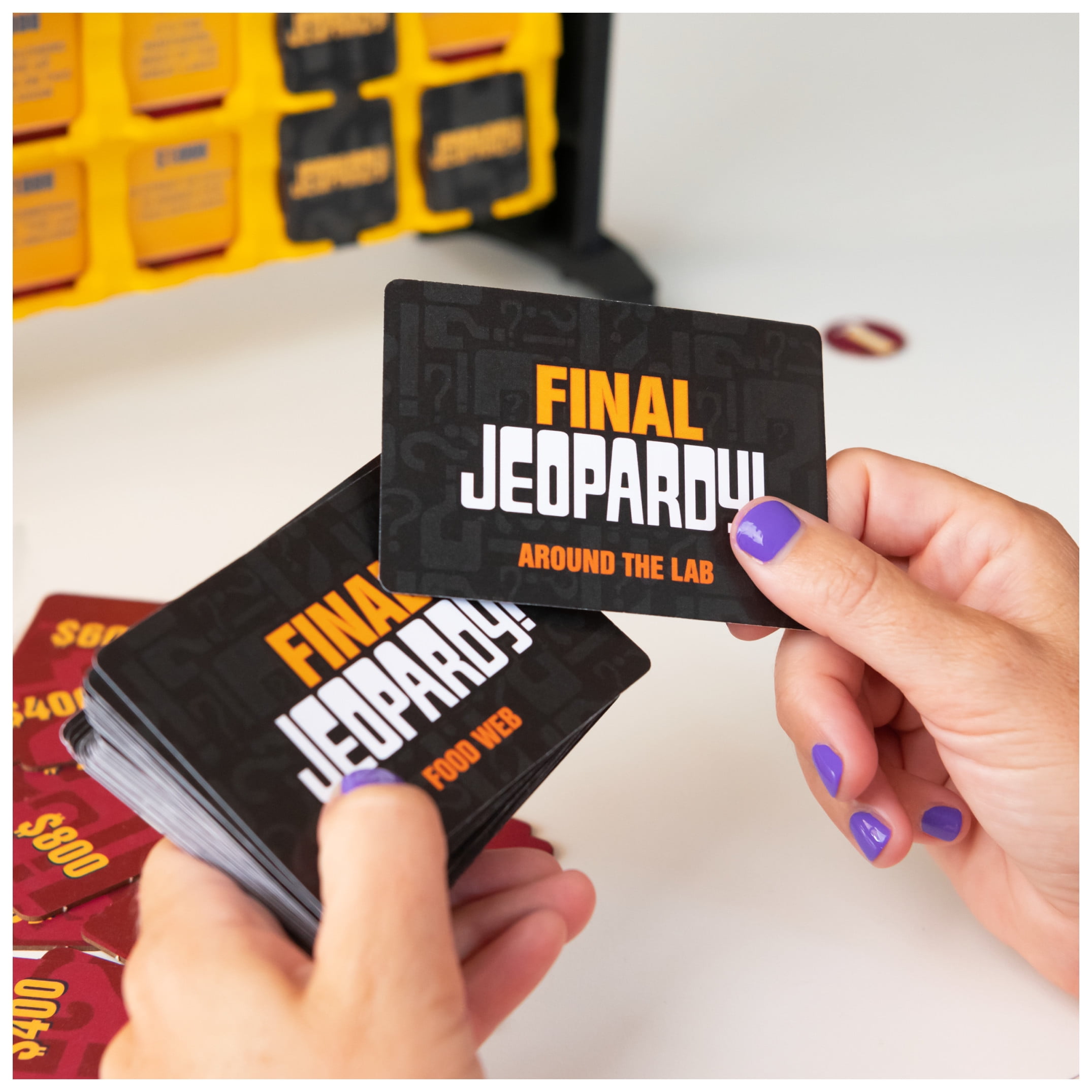 Jeopardy! New & Improved Family Edition Board Trivia Game, for Kids Ages 10 and up