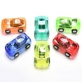 thumbnail image 3 of Flmtop Voiture Jouet Couleur Bonbon Plastique Transparent Mignonne Mini Voiture à Rétrofriction pour Enfants, 3 of 10