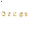 thumbnail image 2 of Meidiya Hip-hop Style Non Ear Piercing Earring Cuff Earrings Ear Cuff Earrings Non-Piercing Fake Helix Cartilage Cuff Earrings Conch Cuffs Earrings for Women Various Style, 2 of 8