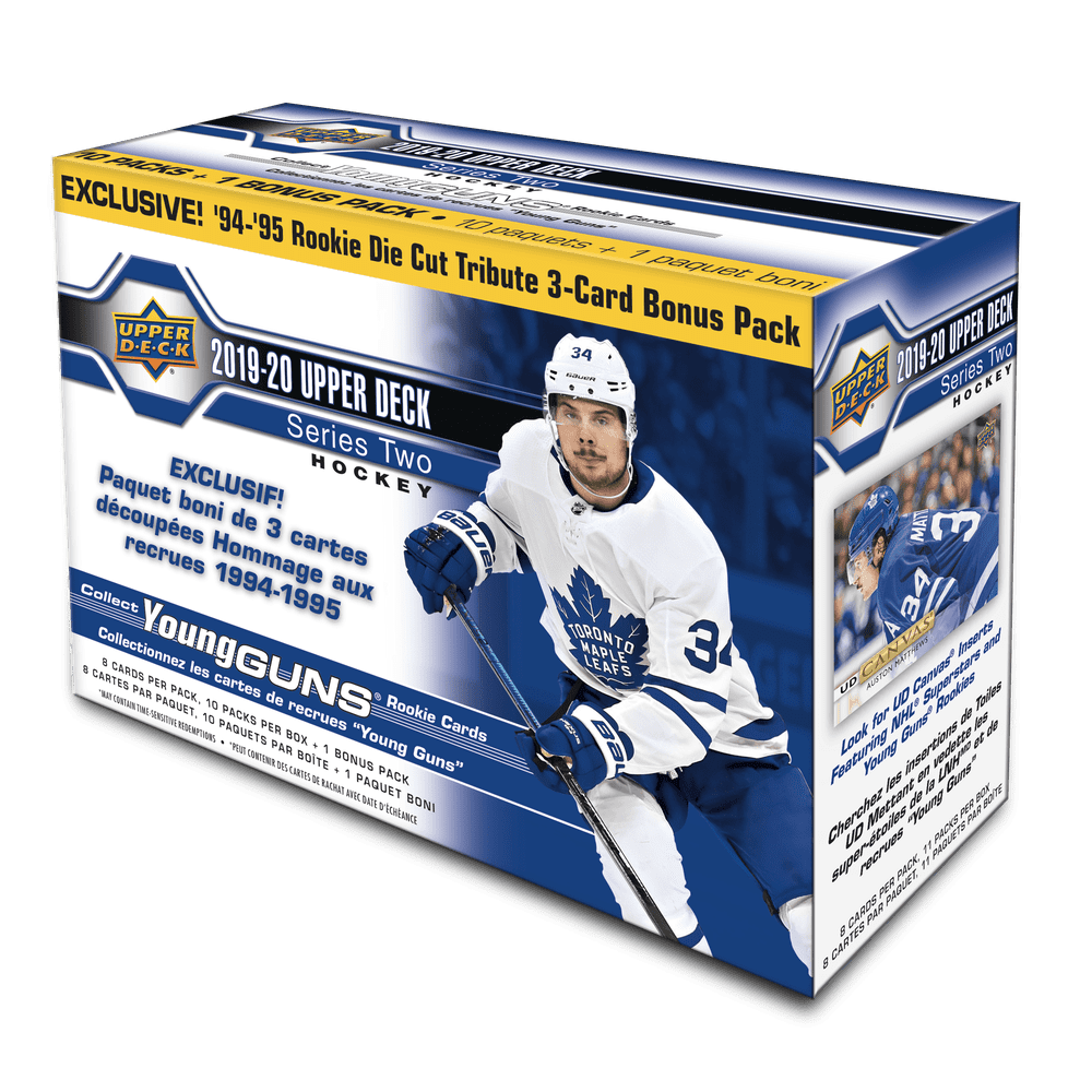 1920 Upper Deck Series 2 NHL Hockey Trading Cards UD Mega Box 8 Cards