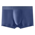 thumbnail image 1 of B91xZ Boxers for Men Breathable Low Rise Mesh Trunks Underwear,BU3 XL, 1 of 4