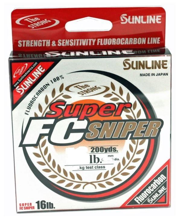 Sunline 7lb Fluorocarbon Line 100m FC Sniper Fishing Line 