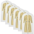 thumbnail image 1 of PEACNNG 6 Pack Small Translucent PEVA Garment Bags for Closet Storage （S 24‘‘ x 35 ‘‘）, 1 of 7