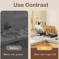 thumbnail image 5 of Kitchen Pot Lid Storage Rack | Lid Holder with Removable Drip Tray for Counter & Stove Top, Pot Lid Organizer Rack, 5 of 7
