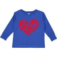 thumbnail image 3 of Inktastic All You Need is Love Red Heart Shape Boys or Girls Long Sleeve Toddler T-Shirt, 3 of 5