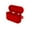 Rouge, variante sur Riwcyla Silicone Étui d'Écouteurs en pour Boîtier de Chargement M6, Housse de Protection 360°, Housse en Silicone Antichoc et Antipoussière, Accessoire de Protection
