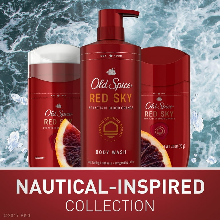 Old Spice Red Sky Antiperspirant Deodorant for Men, 2.6 Ounces